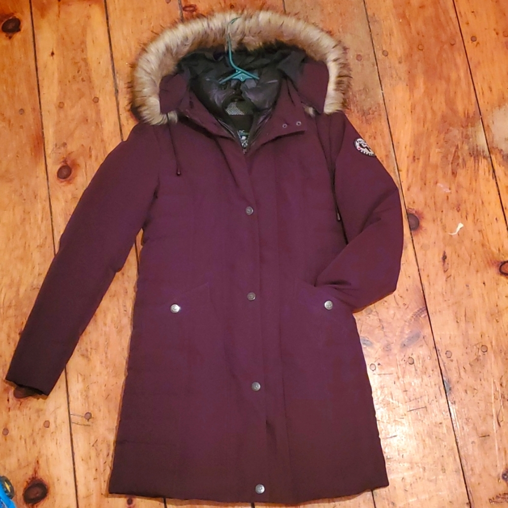 Down filled parka